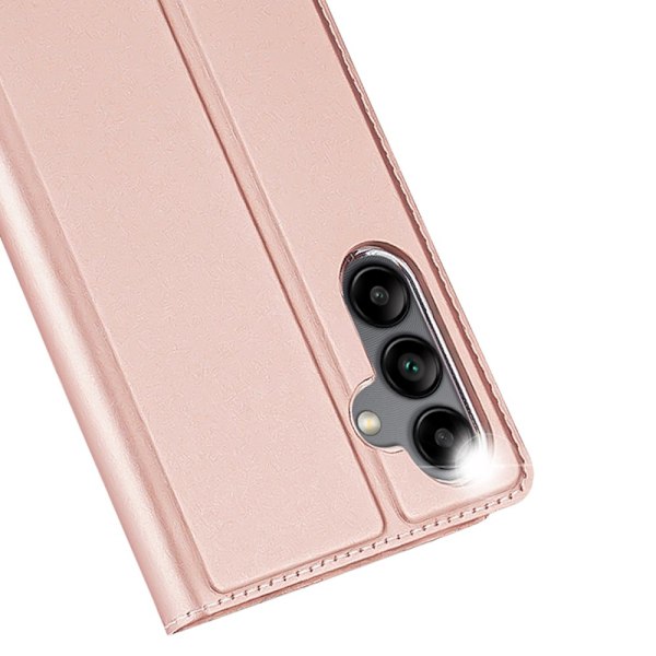 Dux Ducis Skin Pro-deksel til Samsung Galaxy A34 5G Flip Cover-kortlommebok? rosa stativ