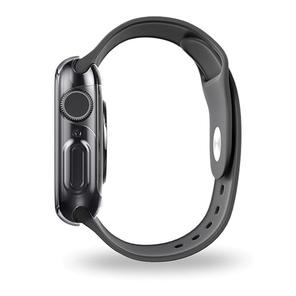 UNIQ Garde-deksel for Apple Watch Series 4/5/6/SE 44mm. grå/røykgrå