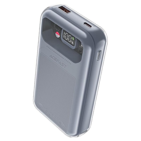 Acefast Powerbank 20000mAh Sparkling Series hurtiglading 30W grønn (M2)