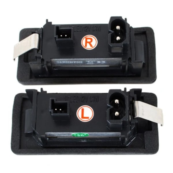 Sett med LED-nummerskiltbelysning, AutoTune, BMW E82 Series 1, E88 Series 1, E90 Series 3, E91 Series 3, E92 Series 3, E93 Series 3,