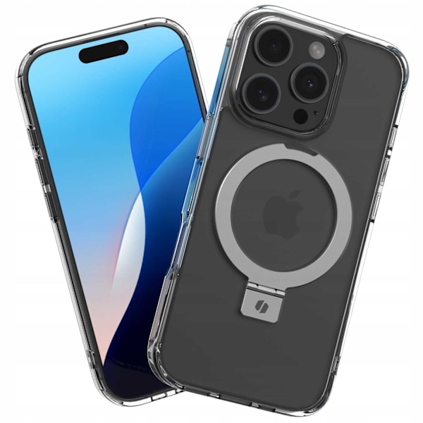 Spacecase Case Ring Pro Mag För Iphone 16 Pro Clear Transparent