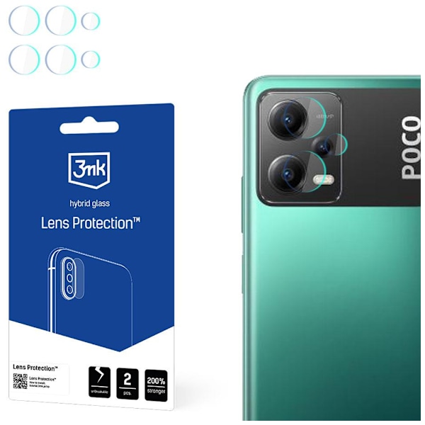 POCO X5 5G - 3MK OBJEKTIVBESKYTTELSE
