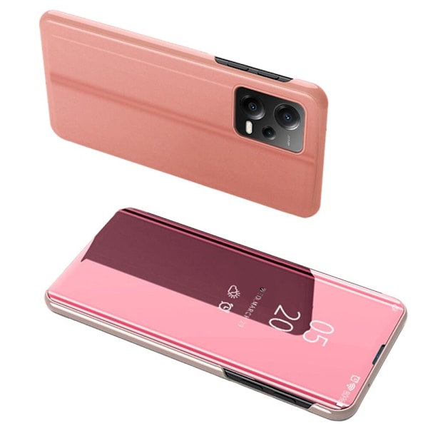 CLEAR VIEW CASE TIL XIAOMI REDMI NOTE 12 PRO+ PINK