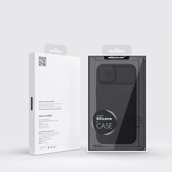 NILLKIN CASE CASE HOUSING CAMERA COVER TIL IPHONE 14+ BLÅ