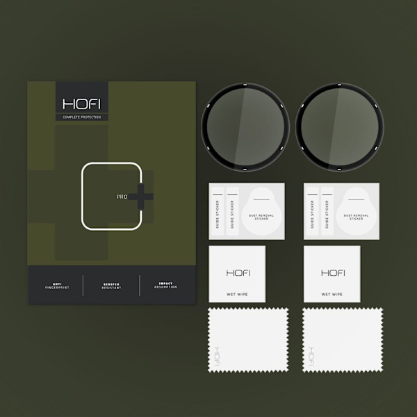HYBRID GLAS HOFI HYBRID PRO+ 2-PACK GARMIN VIVOACTIVE 5 SORT