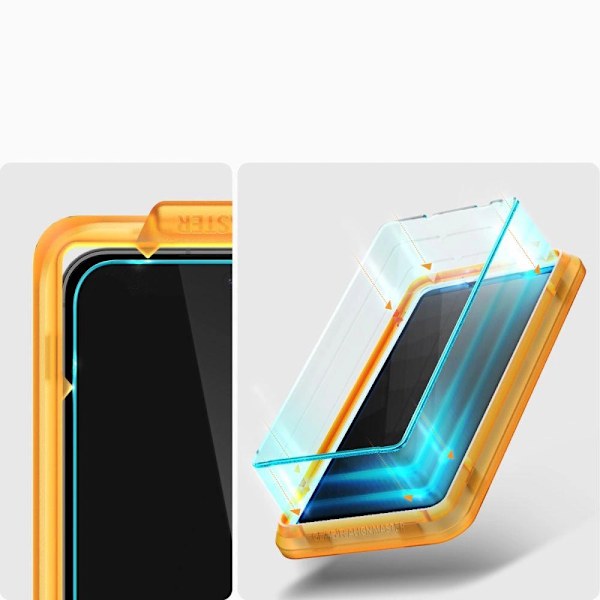SPIGEN ALM GLAS.TR HÆRDET GLAS TIL SAMSUNG GALAXY S23 FE - 2 STK.
