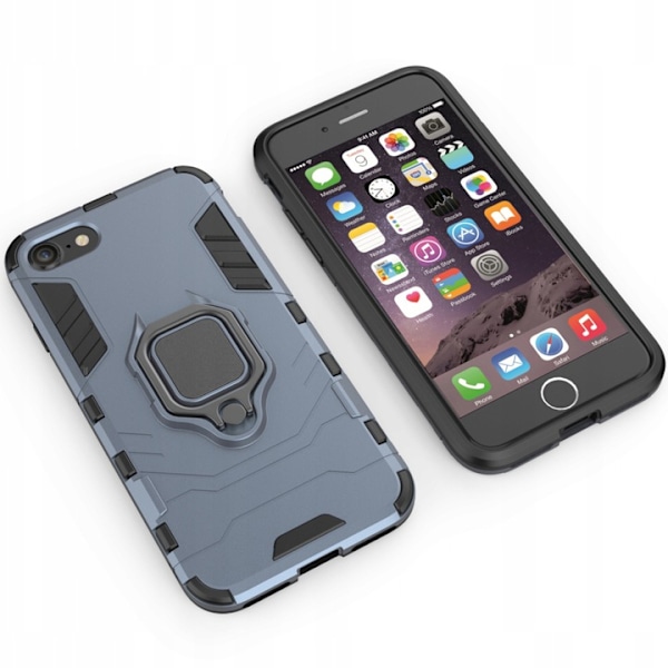 Spacecase X-Ring-Fodral För Iphone 7 8 Se 2020 Blå