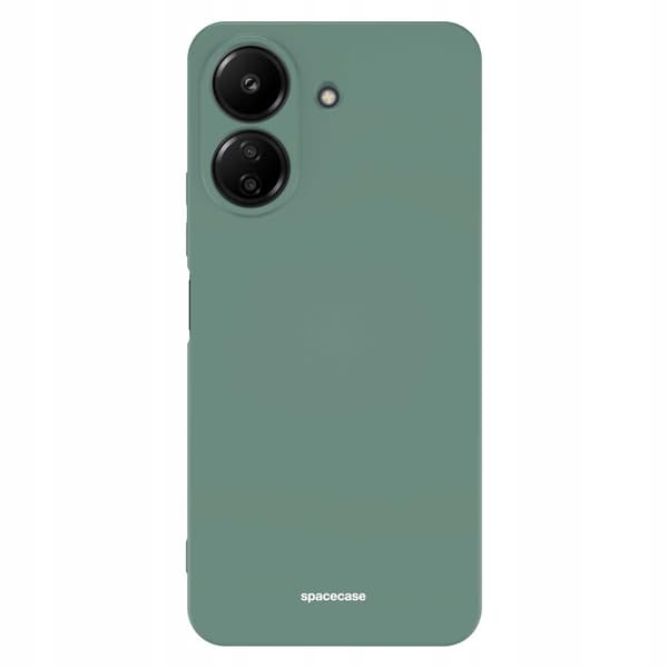 Spacecase Silikonfodral För Poco C65 Redmi 13C 4G Mörkgrön