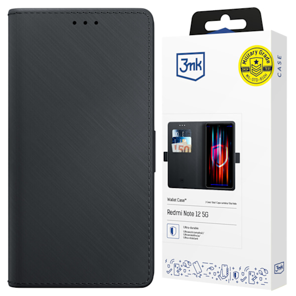 REDMI NOTE 12 5G - 3MK WALLET CASE