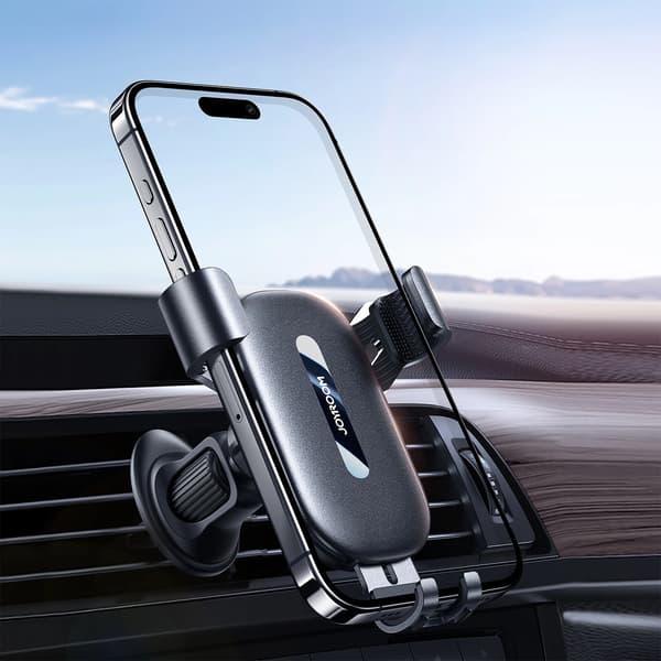 JOYROOM JR-ZS392 GRAVITY TELEFONHOLDER TIL LUFTVENTIL - SORT