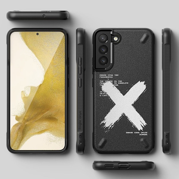 Ringke Onyx Design slitesterkt beskyttelsesdeksel Samsung Galaxy S22+ (S22 Plus) svart (X) ()