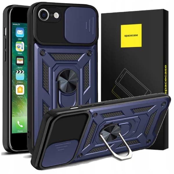 Spacecase Case Cover Till Iphone 7 8 Se Camring Blå