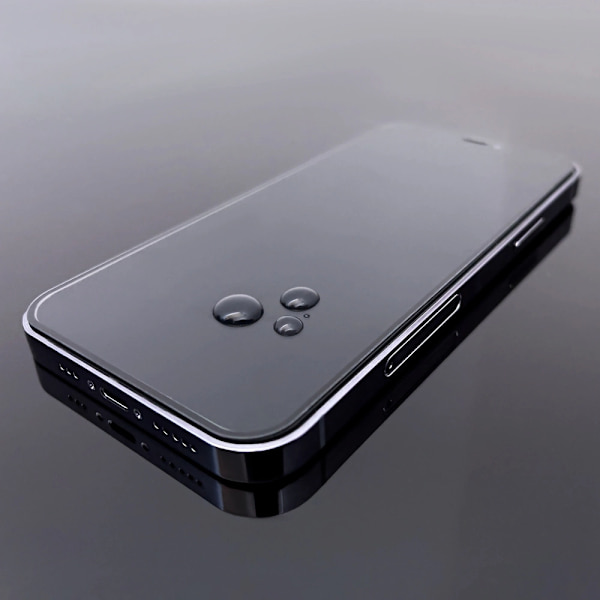 WOZINSKY SUPER DURABLE FULL GLUE FULDSKÆRMS HÆRDET GLAS MED RAMMEETUI VENLIG APPLE IPHONE XR / IPHONE 11 SORT