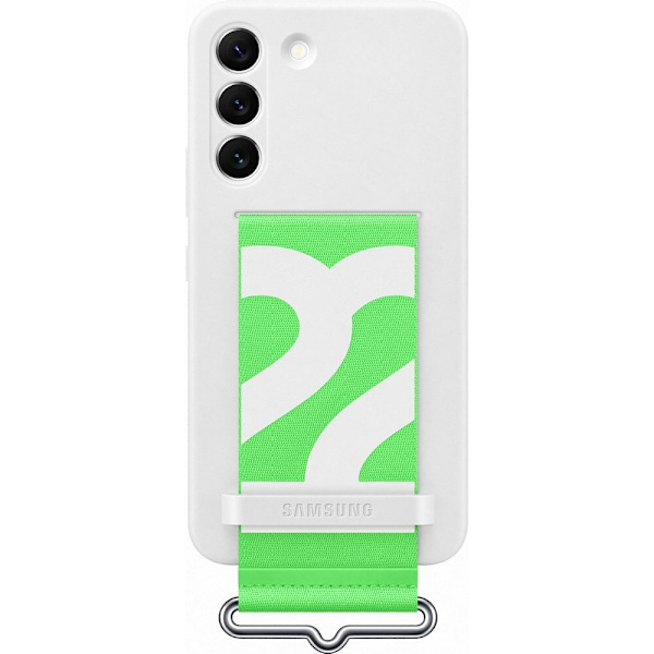 Samsung silikondeksel, gummi silikondeksel, Samsung Galaxy S22 Hvit (EF-GS901TWEGWW)