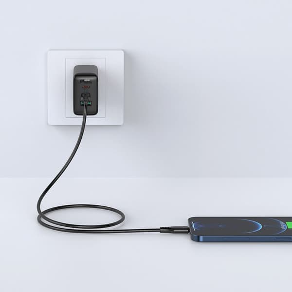 Acefast MFI-kabel USB Type C - Lightning 1,2m, 30W, 3A hvit (C3-01 hvit)