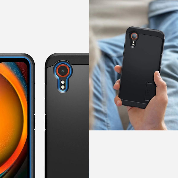 Spigen Tough Armor beskyttelsesdeksel til Samsung Galaxy XCover 7 - svart