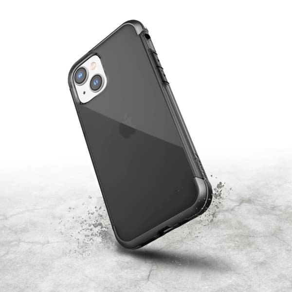 Raptic X-Doria Air Deksel til iPhone 14 Plus, pansret deksel, grå