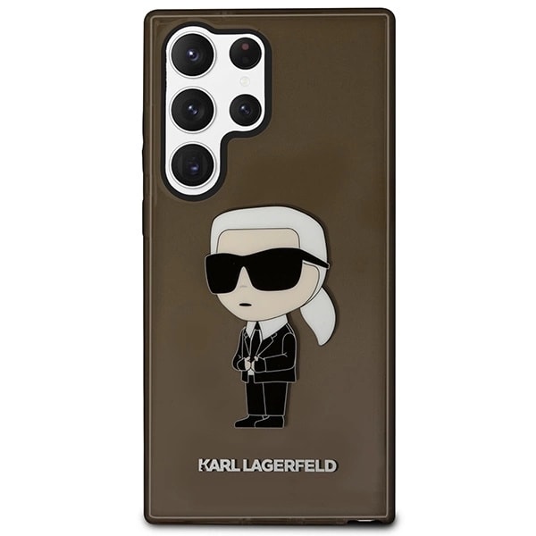 KARL LAGERFELD IKONIK KARL ETUI TIL SAMSUNG GALAXY S23 ULTRA - SORT