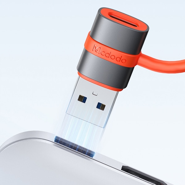 MCDODO ADAPTER ADAPTER USB-A 3.0 TILL USB-C TILL USB TYP C 3A 5GBPS OTG