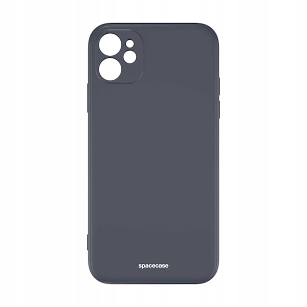 Spacecase Silikonfodral För Iphone 11 Svart Skydd