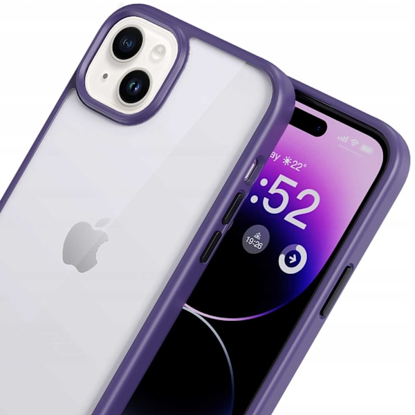 Spacecase Case Cover För Iphone 15 Plus Sc Metro Lila