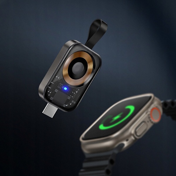 MCDODO INDUKTIV KLOCKLADDARE USB-C FOR APPLE WATCH 5 6 SE 7 8 9 ULTRA