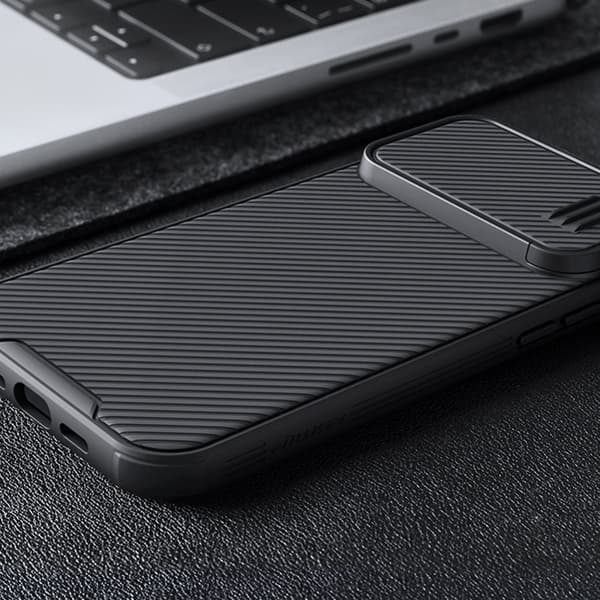 NILLKIN CASE CAMERA COVER TIL IPHONE 14 PRO MAX BLUE