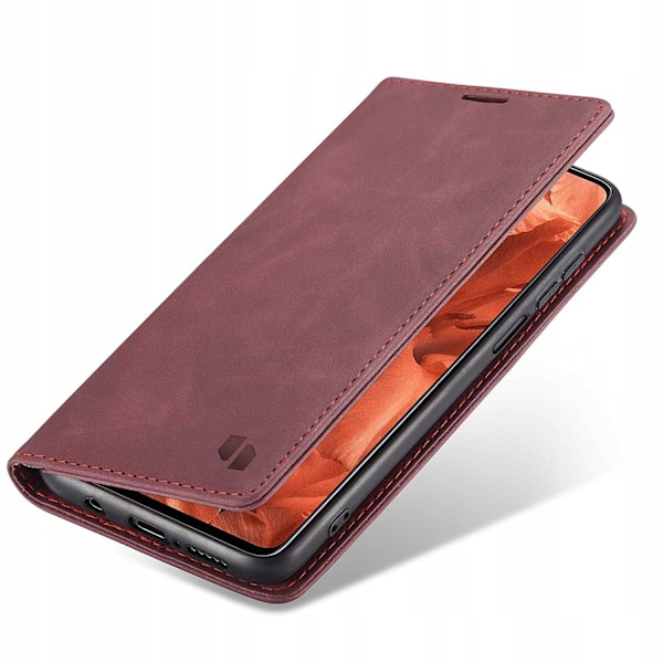 Spacecase Plånboksfodral Till Xiaomi Redmi Note 9S 9 Pro Red
