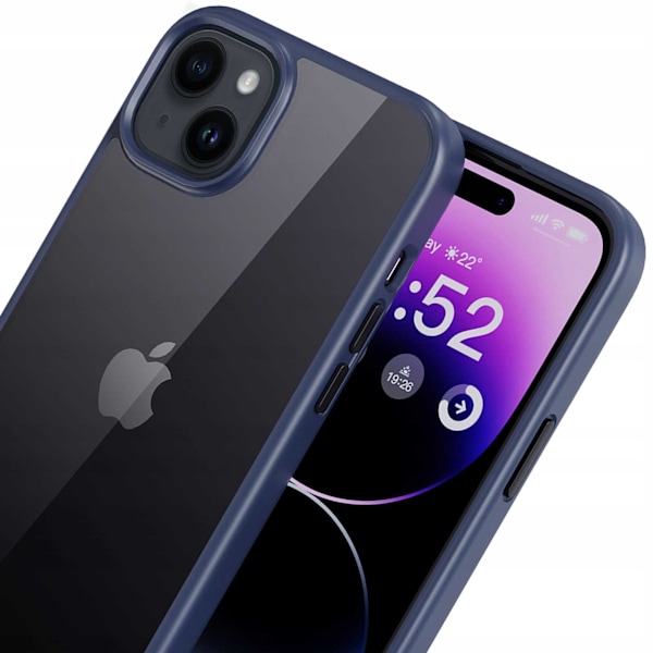 Spacecase Case Cover För Iphone 15 Plus Metro Blue
