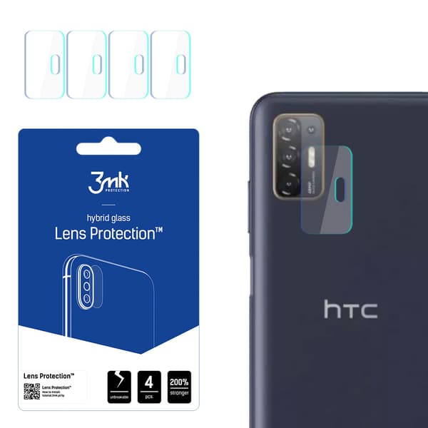 HTC DESIRE 21 PRO 5G - 3MK OBJEKTIVBESKYTTELSE