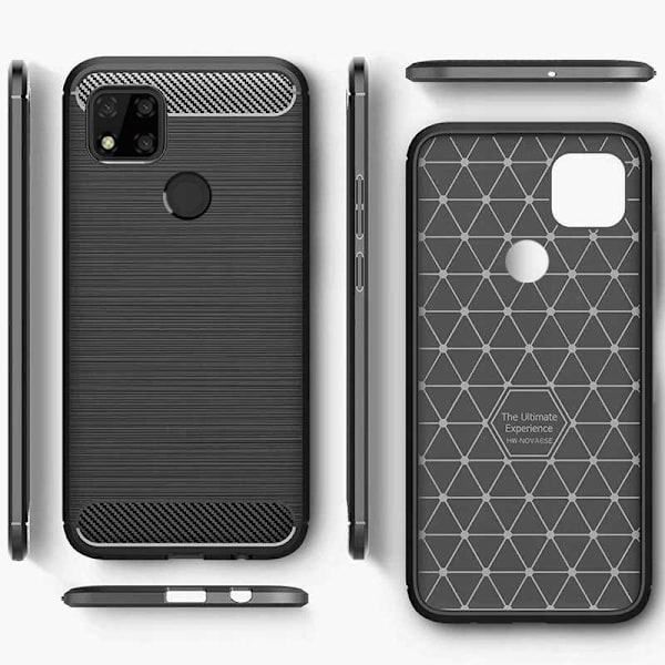 Spacecase Fodral För Xiaomi Redmi 9C 10A Carbon