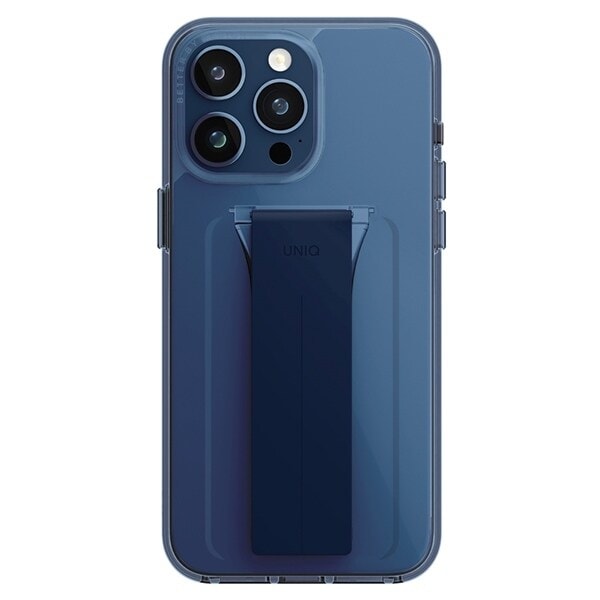UNIQ fodral Heldro Mount med ställ iPhone 15 Pro 6.1" blå/ultamarin djupblå
