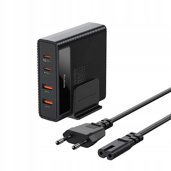 Laddstation, GaN, 4 portar, 100W, Mcdodo