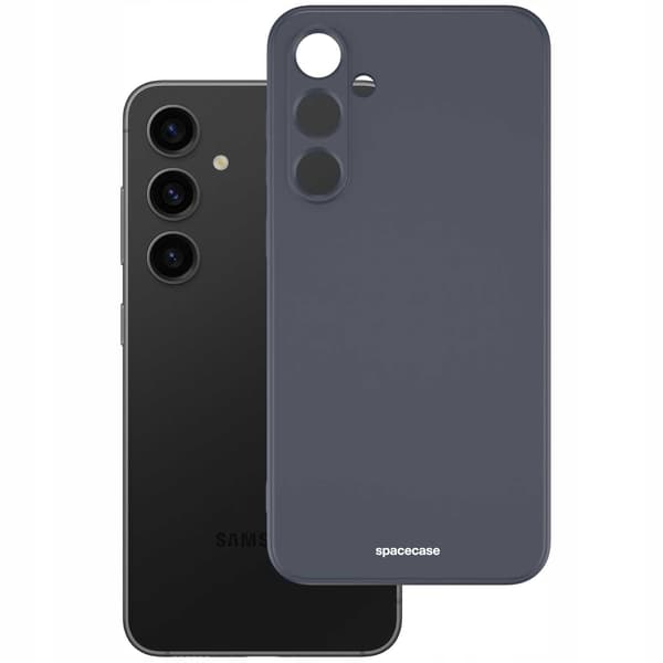 Spacecase Silikonfodral Till Samsung Galaxy S23 Fe Black