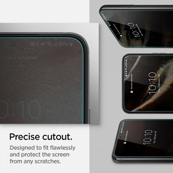 HÆRDET GLAS SPIGEN GLAS.TR "EZ FIT" 2-PACK GALAXY S22