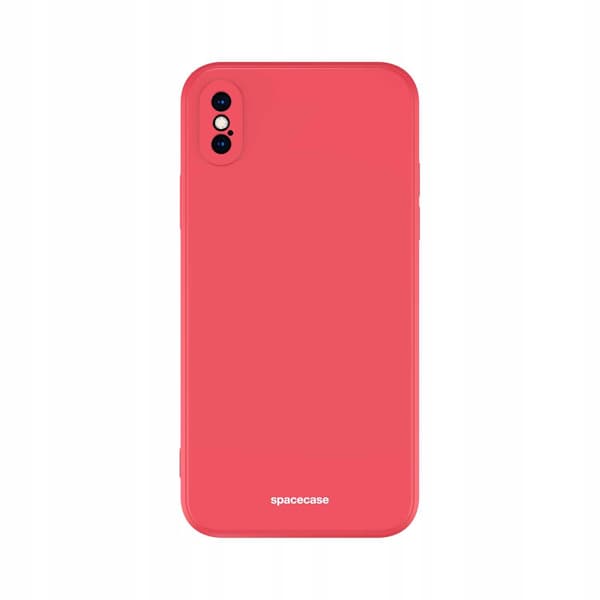 Spacecase Silikonfodral Till Iphone Xs Max Red