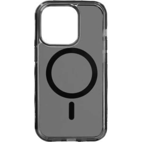 LAUT Crystal Matter - beskyttelsesdeksel for iPhone 13/14, kompatibel med MagSafe (svart)