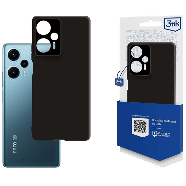 POCO F5 - 3MK MATT CASE BLACK