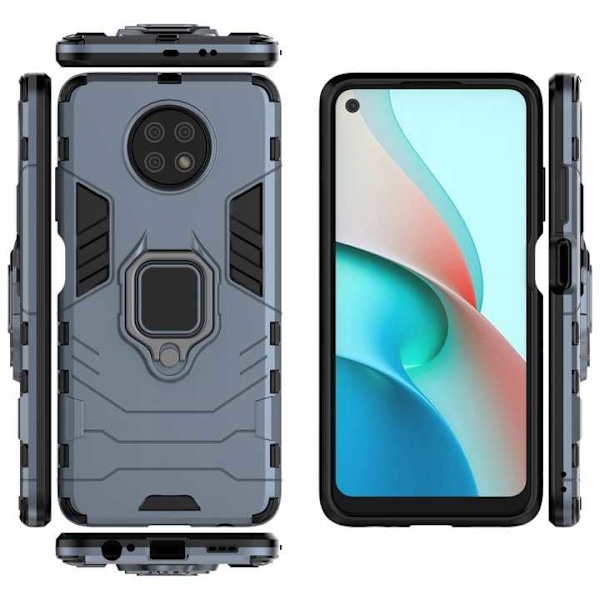 Spacecase Case Cover För Xiaomi Redmi Note 9T 5G Blå