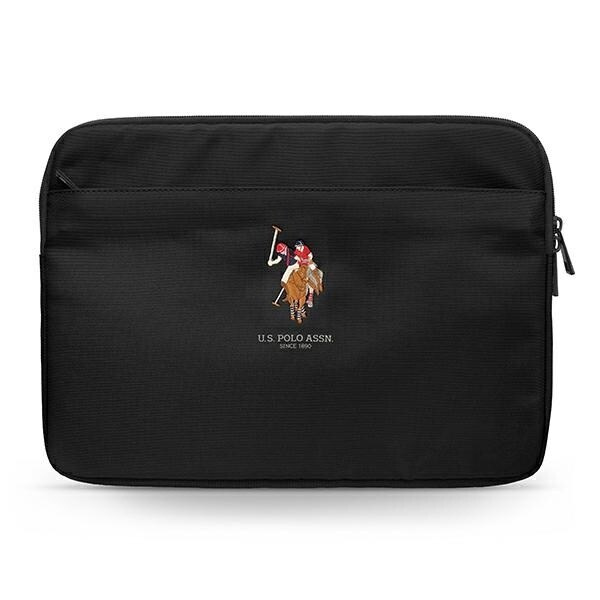 AMERIKANSK FORSIDE POLO ASSN. TIL 13" BÆRBAR - SORT