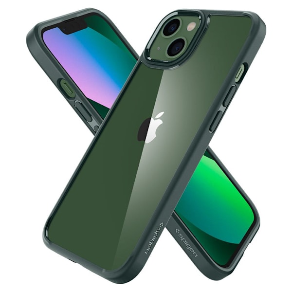 SPIGEN ULTRA HYBRID IPHONE 13 MIDNATGRØN