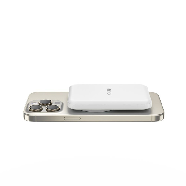 TECH-PROTECT PB10 LIFEMAG MAGSAFE POWER BANK 5000MAH HVIT