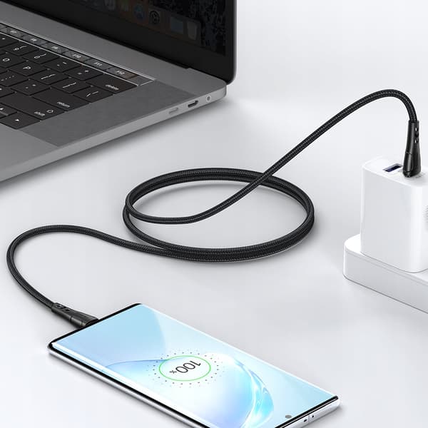 MCDODO KABEL ANDROID AUTO USB-C USB-C SNABBLADDNING TYP C TILL SAMSUNG 1M