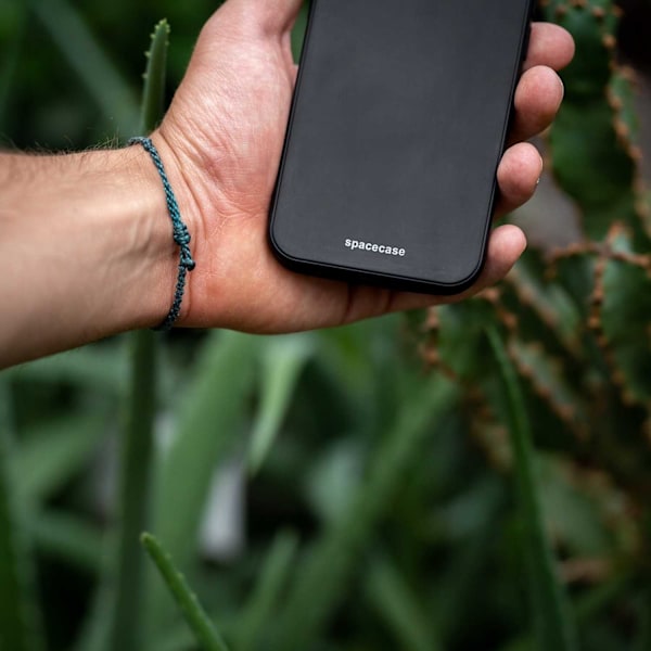 Spacecase Silikonfodral För Iphone 7 8 Plus Svart Skydd