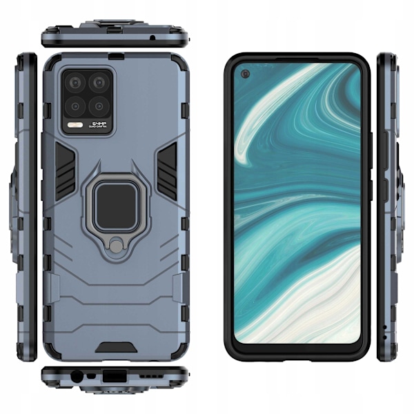 Spacecase Case Cover För Realme 8 8 Pro X-Ring Blå