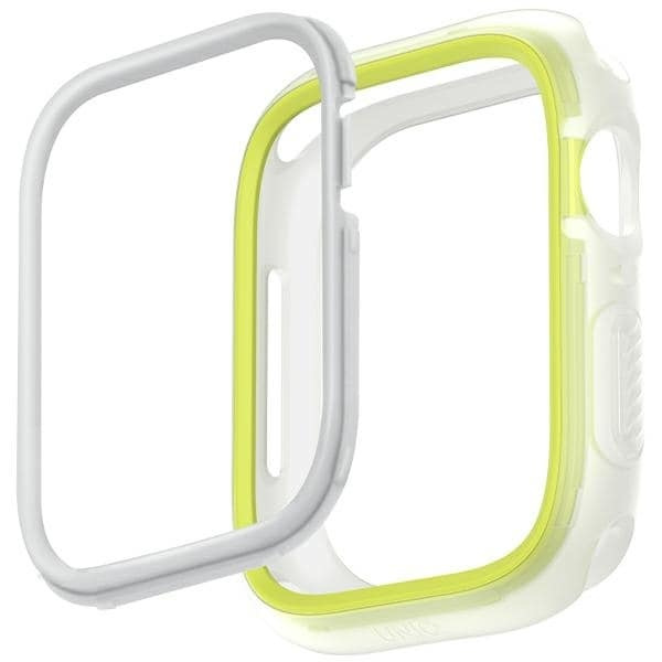 UNIQ fodral Moduo Apple Watch Series 4/5/6/7/8/9/SE/SE2 40/41 mm lime-vit/lime-vit