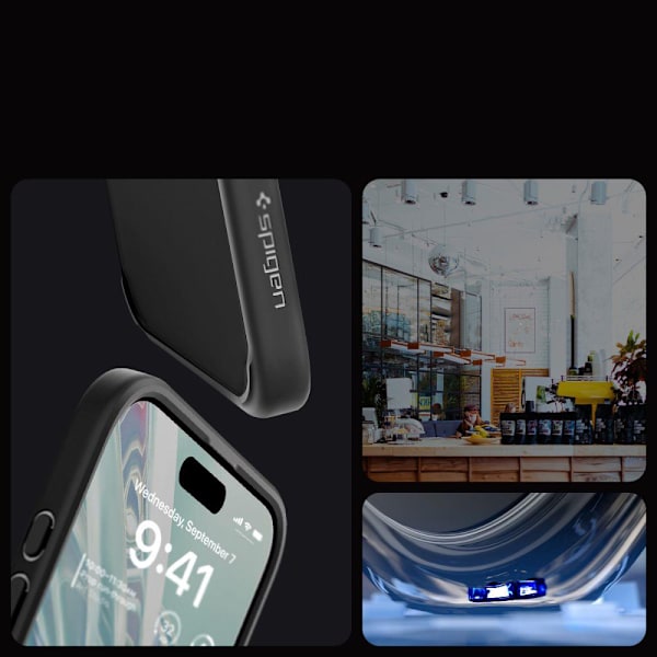 SPIGEN ULTRA HYBRID IPHONE 15 PRO FROST SORT