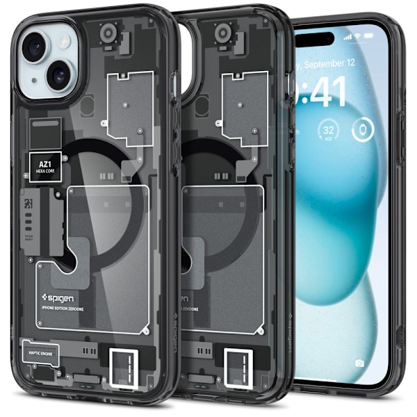 SPIGEN ULTRA HYBRID MAGSAFE, ZERO ONE - IPHONE 15 PLUS