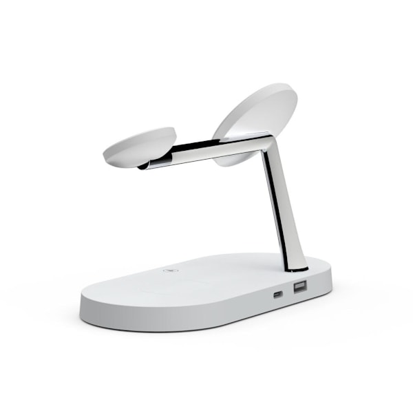 TECH-PROTECT A12 3IN1 MAGNETISK MAGSAFE TRÅDLØS LADER HVITT
