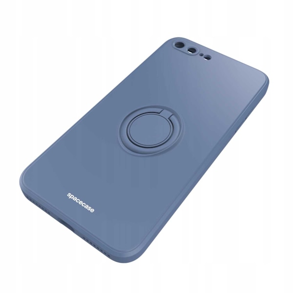 Spacecase Silikonringsfodral För Iphone 7 8 Plus Fodral Blåt